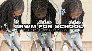 GRWM FOR SCHOOL *winter break edition* (chitchat,,ootd,,grwm)