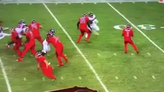 Keanu Neal hits Mike evans