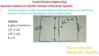 Question Solution on Transfer Function of Electrical Systems