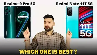 Realme 9 Pro 5G vs Redmi Note 11T 5G - Full Comparison in Hindi | GALTI MAT KARNA | #realme9pro5g