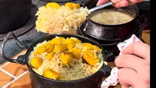 ARROZ COM PEQUI - ALMOÇO COMPLETO 