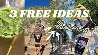 🌼 arizona FREE spring ideas! vlog: trying new free things to do outside around Phoenix 🌸