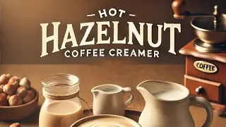Hot Hazelnut Cream Coffee Creamer, Nutty Coffee Creamer, Smooth Coffee Recipes, Homemade Coffee Crea
