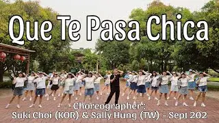 MTDANCE | Que Te Pasa Chica | LINE DANCE | High Beginner | Suki Choi & Sally Hung