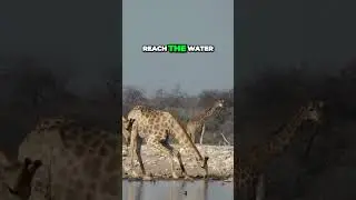 The Incredible Adaptations of Giraffes Long Tongues, Unique Drinking Habits!
