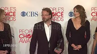 Susan Sullivan, Andrew Marlowe, Stana Katic, and Penny Johnson on Castle Winning Favorite TV Crime