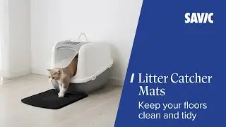 The Right Fit for Every Litter Box | Litter Catcher Mats by Savi