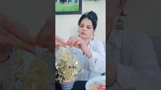 Diy Golden tree 🌴#diy #diycrafts #diycraft #goldentree #shorts #youtubeshorts #viral #trending #yt