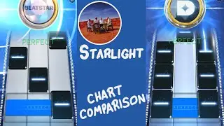[Beatstar] Starlight - Muse // Chart Comparison (Standard vs Deluxe)