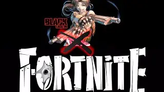 Fortnite X Black Lagoon Track Music Fa&ccedil;on VINYLE Parodie