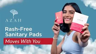 Azah Sanitary Pads | Rash-Free and Ultra Soft Pads with 3x Absorption