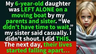 &ldquo;We didn&rsquo;t have time to wait,&rdquo; my sister said after abandoning my 6-year-old on a MOVING BOAT&hellip;