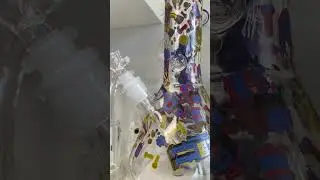 Red eye glass robotic beaker
