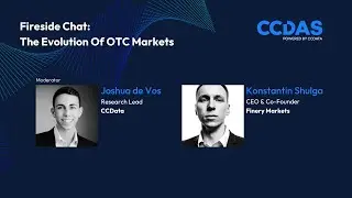 The Evolution Of OTC Markets | CCDAS 2023