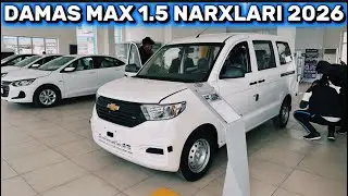 19-YANVAR DAMAS 3 MAX NARXLARI AVTOSALONDAN SAMARQAND 