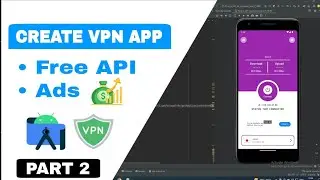 Create a VPN app in Android Studio part 2 - Android Studio VPN application source
