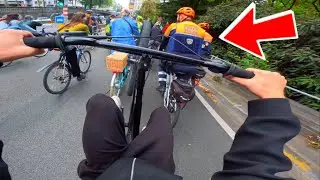 Police Could NOT Stop This Rideout!! 🇧🇪