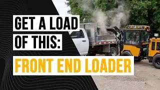 Front End Loader Attachment by Trackless Vehicles