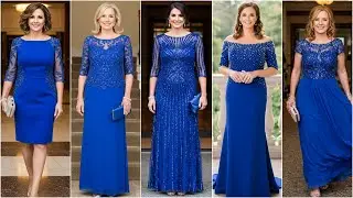 MOTHER of the Bride Says YES to These ROYAL BLUE DRESSES!