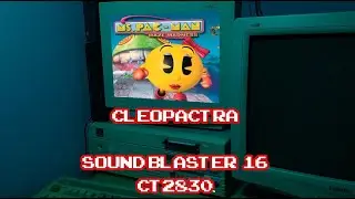 Ms. Pac-Man Maze Madness - Cleopactra MIDI Cover (Sound Blaster 16)