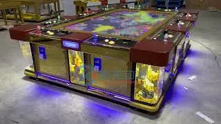 Luxury 10 Players Fish Table 100