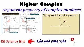 Argument property of complex number part 2