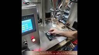 manual small volume powder filling machine with HIM|YQ machinery auger powder dispenser