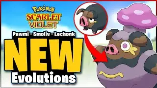 NEW EVOLUTIONS of Pawmi, Lechonk & Smoliv! - Pokemon Scarlet & Violet