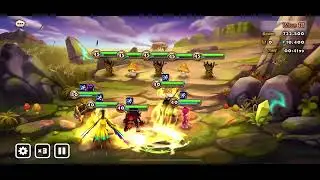 Summoner Wars: Monster Subjugation - Wind 20 Waves Clear Complete Team Guide using Full Auto