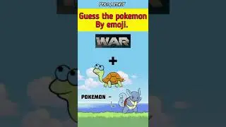 Can you guess the pokemon by emoji challenge short || #shorts #pokemon #pokemonshorts