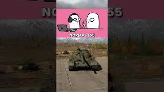 Normal or Modernised T-55?!  #warthunder