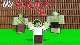 Я построил свою собственную деревню гоблинов в Roblox...