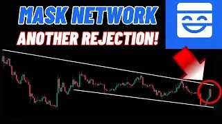 Mask Network (MASK) Crypto Coin | Another Rejection By The Resistance Of Huge Wedge!