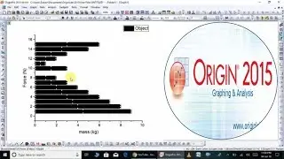 Origin Pro 2015 Part #2|How to draw a chart in Origin| Zubair Ahmed