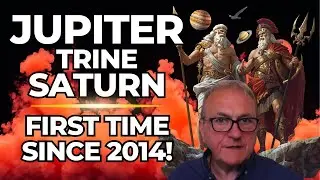 Jupiter Trine Saturn 🪐 First WATER TRINE since 2014!