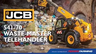 Телескопический погрузчик JCB Waste Master 541-70 &ndash; 5 причин