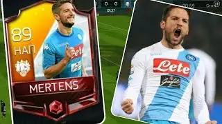 MERTENS 89 ST PLAYER REVIEW FIFA MOBILE 18 IOS/ANDROID GAMEPLAY/Мертенс 89 НАП обзор