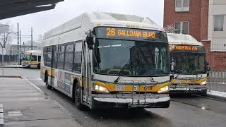 Riding the full loop of MBTA route 26