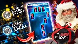 CHRISTMAS GLOBAL PATTERNS!! STOCKING QUEST SCREWJOB?! | WWE SuperCard Season 7