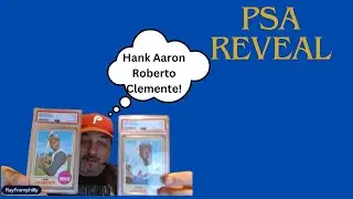 PSA REVEAL-HANK AARON & ROBERTO CLEMENTE