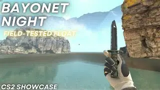 Bayonet Night (Field-Tested) | CS2 Skin Showcase #734