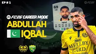 Playing as Abdullah Iqbal in FC 26 | Pakistan&rsquo;s Only Footballer in #fc26 | Pakistan Football | Ep 01