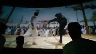 Pattas Fdfs first fight scene theatre response