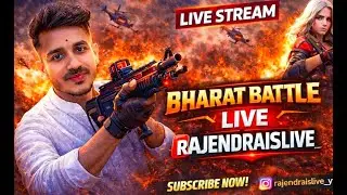 LIVE 🇮🇳 BGMI Bharat Battle [Low entry] Paid Tournament Live join now