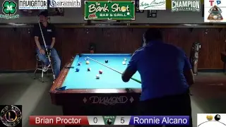 Brian Proctor VS Ronnie Alcano 2018 MD 8 Ball Championship