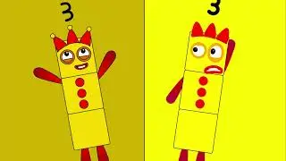 Numberblocks through the years - a song I made