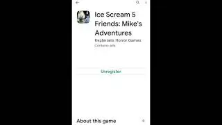 Ice Scream 5 Is Available For PRE REGISTER | Not Edit , Not Fanmade !!!!!
