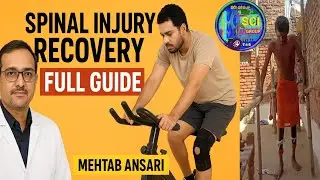Spinal Injury Patient Harishankar की Recovery Journey Railing aur Cycling Exercise Full Guide#Titan
