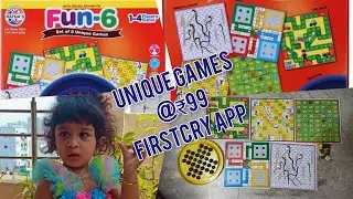 fun 6||set of unique games||@₹99||firstcry app👍 for childrens🤗