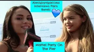 Mighty Med's Paris Berelc Interview With Alexisjoyvipaccess - Mattel Party On The Pier